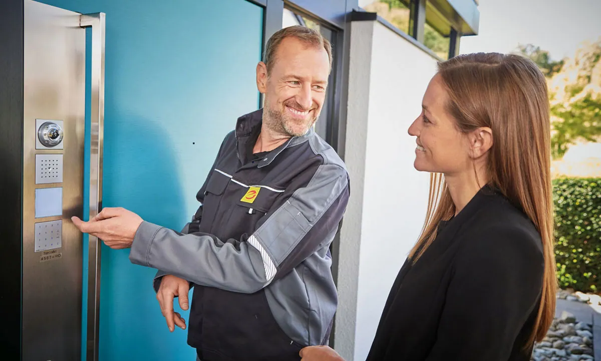 Beratung - Türsprechstation mit Videoüberwachung &middot; Boecker Elektrotechnik